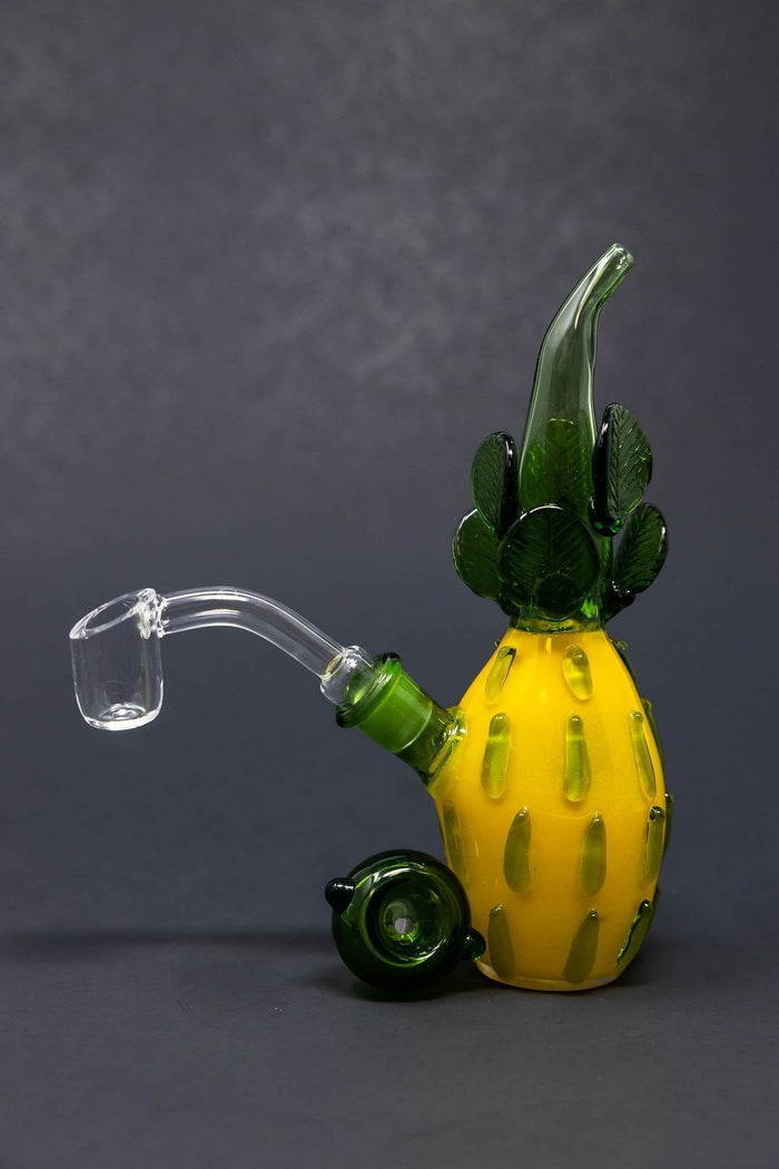6" Pineapple Dab Rig StonedGenie.com