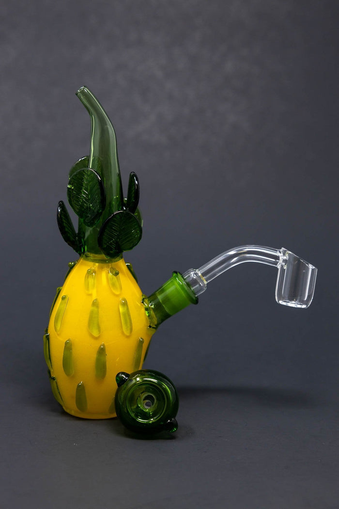6" Pineapple Dab Rig StonedGenie.com