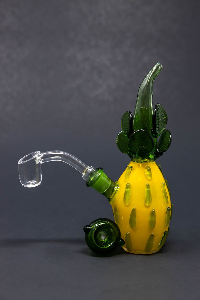 6" Pineapple Dab Rig StonedGenie.com