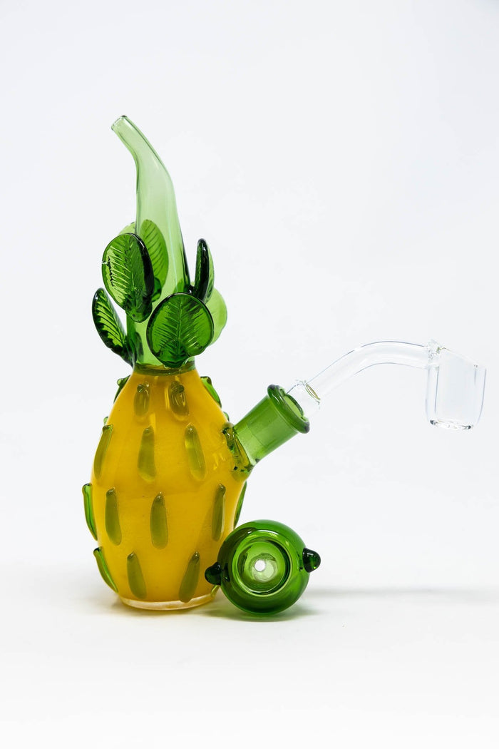 6" Pineapple Dab Rig StonedGenie.com