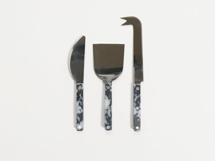 Cheese Knives - Black/White