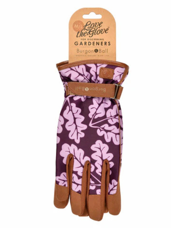 Corona B&B Love the Glove Oak Leaf Plum