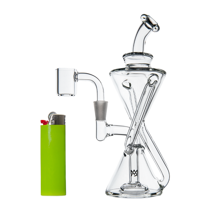 MJ Arsenal Time Turner Mini Dab Rig dimensions