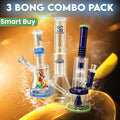 Percolator Power Pack – 3 Bong Set StonedGenie.com