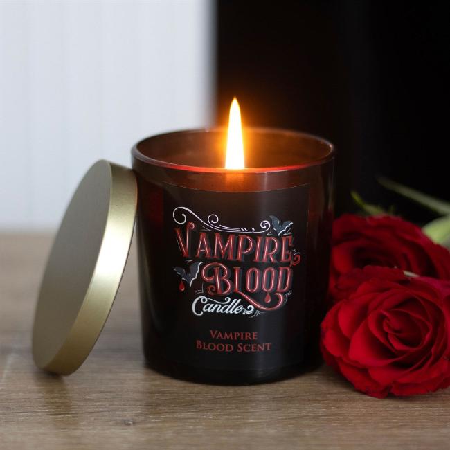 Vampire Blood Ritual Candle | Dark Enchantment Glass Jar